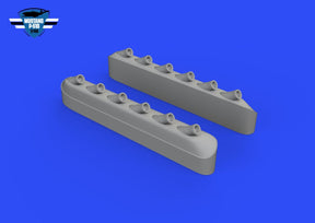 Eduard Eduard 1/48 P-51B/C exhaust stacks w/fairing 1/48