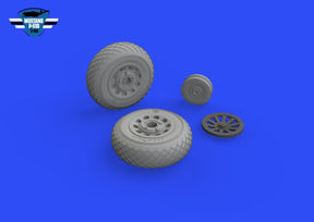Eduard Eduard 1/48 P-51B/C wheels diamond tread 1/48