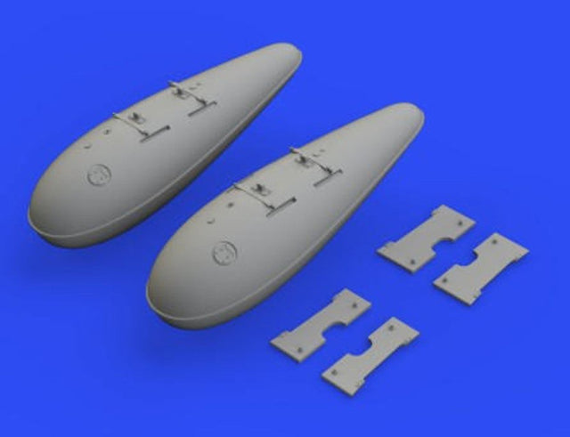 Eduard Eduard 1/48 P-51D 110 Gallon Fuel Tank for EDU (PE. Decals & Resin)