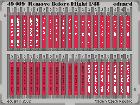 Eduard Eduard 1/48 Remove Before Flight (Pre-Painted)