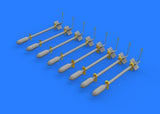 Eduard Eduard 1/48 RP3 60lb S.A.P British Rocket Projectiles (Decals PE & Resin)