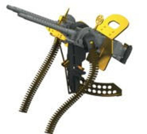 Eduard Eduard 1/48 SBD5 Twin Machine Gun for ATE & RMG (PE & Resin)