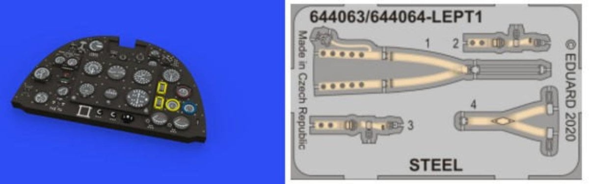 Eduard Eduard 1/48 Spitfire Mk I Early LooK for EDU (PE & Resin)