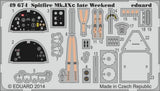 Eduard Eduard 1/48 Spitfire Mk IXc Late Weekend for EDU (Pre-Painted)