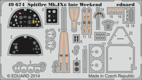 Eduard Eduard 1/48 Spitfire Mk IXc Late Weekend for EDU (Pre-Painted)