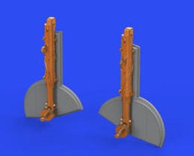 Eduard Eduard 1/48 Spitfire Mk Va/b Undercarriage Legs for EDU (Bronze & Resin)
