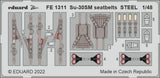 Eduard Eduard 1/48 Su-30SM seatbelts Steel for Great Wall Hobby