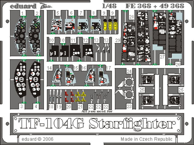 Eduard Eduard 1/48 TF-104G for Hasegawa