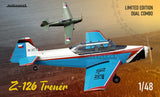 Eduard Eduard 1/48 Zlin Z126 Trener Two-Seater Trainer Aircraft Dual Combo (Plastic Kit)