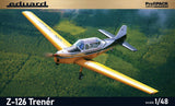 Eduard Eduard 1/48 Zlin Z126 Trener Two-Seater Trainer Aircraft (Profi-Pack Plastic Kit)