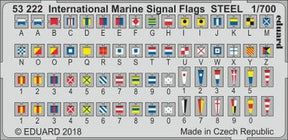 Eduard Eduard 1/700 International Marine Signal Flags Steel (Pre-Painted)
