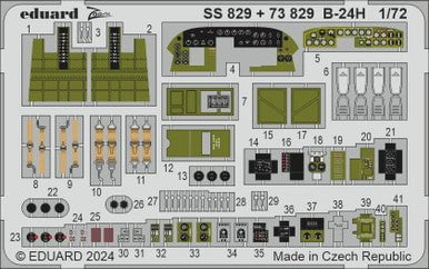 Eduard Eduard 1/72 B-24H Zoom Set for AIRFIX