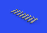 Eduard Eduard 1/72 British 1000lb Free Fall Bombs (PE & Resin)