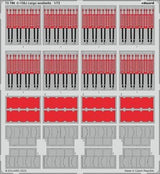 Eduard Eduard 1/72 C-130J cargo seatbelts for Zvezda