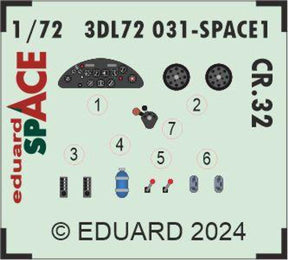 Eduard Eduard 1/72  CR.32 SPACE 1/72