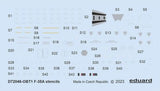 Eduard Eduard 1/72 F-35A stencils Decal