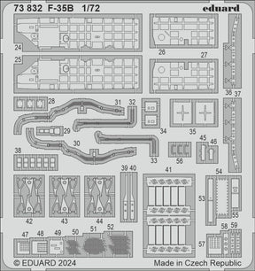 Eduard Eduard 1/72 F-35B Photo Etch set for TAMIYA