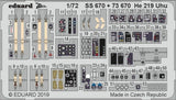 Eduard Eduard 1/72 He219 Uhu for DML (Pre-Painted)