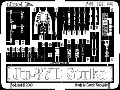 Eduard Eduard 1/72 Ju 87D Stuka for Italeri