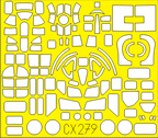 Eduard Eduard 1/72 Mask B-17G for Revell