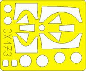 Eduard Eduard 1/72 Mask Meteor FR.Mk.9 for MPM