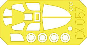 Eduard Eduard 1/72 Mask P-39 for Academy