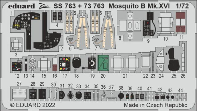 Eduard Eduard 1/72 Mosquito B Mk XVI for AIR (Pre-Painted)