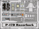 Eduard Eduard 1/72 P-47D Razorback for Tamiya (Pre-Painted)