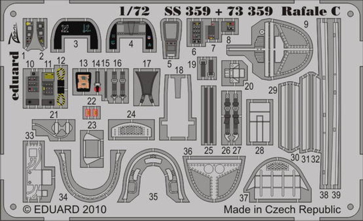 Eduard Eduard 1/72 Rafale C for Hobby Boss