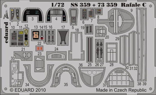 Eduard Eduard 1/72 Rafale C for Hobby Boss