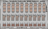 Eduard Eduard 1/72 Seatbelts Luftwaffe Steel Fighter WWII (Pre-Painted)