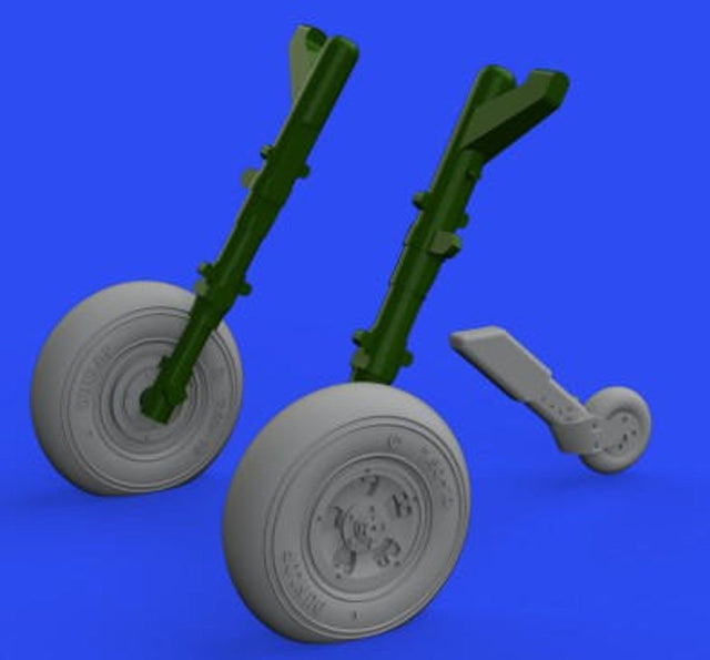Eduard Eduard 1/72 Spitfire Mk Vc Wheels for AIR (Mask & Resin)