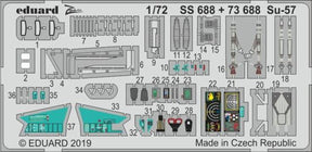 Eduard Eduard 1/72 Su57 for ZVE (Pre-Painted)