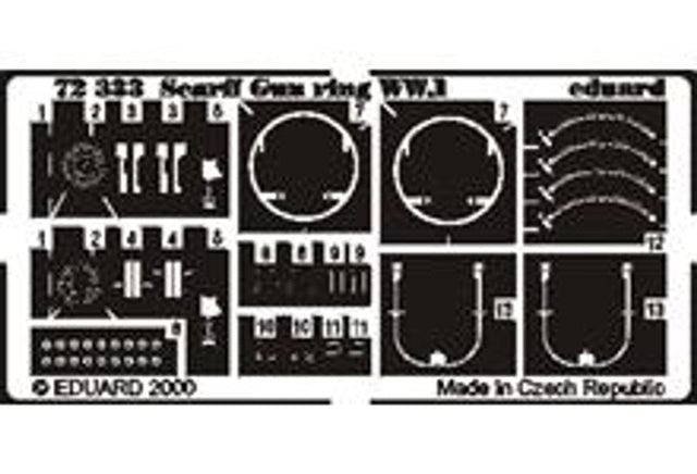 Eduard Eduard 1/72 WWI Scarf Gun Ring