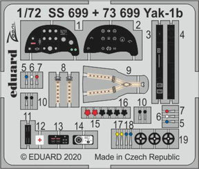 Eduard Eduard 1/72 Yak-1b - Arma Hobby