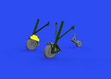 Eduard Eduard 1/72 Z37A Wheels for EDU (Mask & Resin)