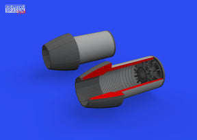 Eduard Eduard EDU648797 - Eduard 1/48 F/A-18E,F exhaust nozzles PRINT