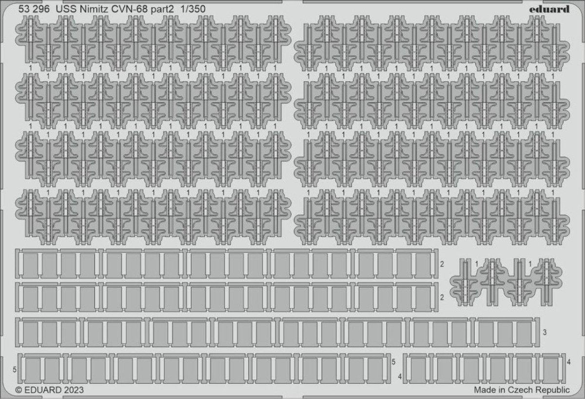 Eduard Eduard Eduard 1/350 USS Nimitz CVN-68 part 2