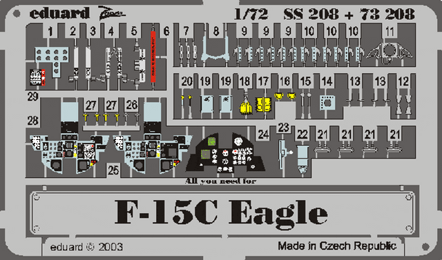 Eduard Eduard EDUSS208 F-15C