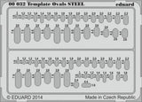 Eduard Eduard Template ovals Steel