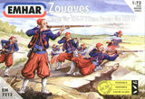 Emhar MILITARY MODELS Emhar Military 1/72 Crimean War 1854-56 & Franco Prussian War 1870-71 Zouaves (50) Kit
