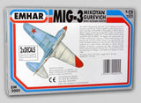 Emhar MODEL AIRPLANES Emhar 1/72 WWII MiG3 Russian Fighter Kit