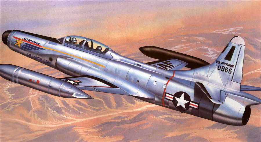 Emhar MODEL AIRPLANES Emhar Aircraft 1/72 F94C Early Starfire USAF Interceptor Aircraft Kit
