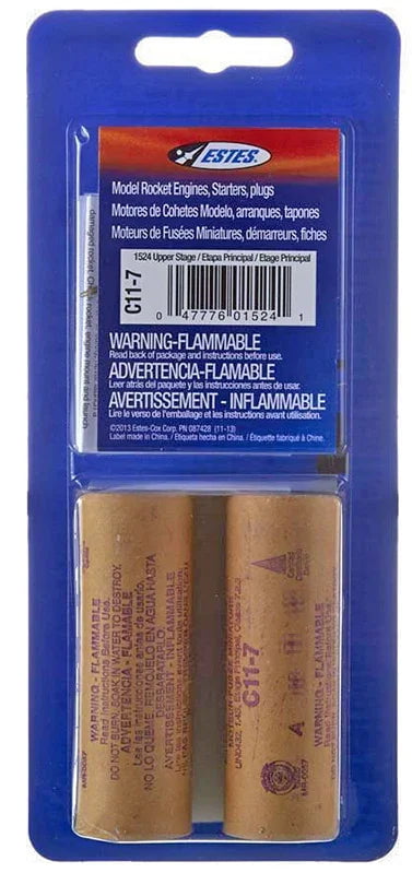 Estes Rockets Model Rocketry Estes Rockets C11-7 Engines 001524