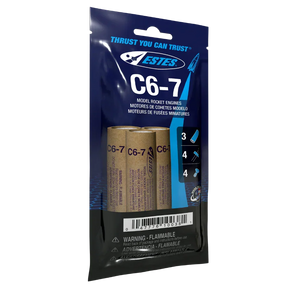 Estes Rockets Model Rocketry Estes Rockets C6-7 Engines 010038