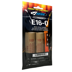 Estes Rockets Model Rocketry Estes Rockets E16-0 Engines (29 mm)