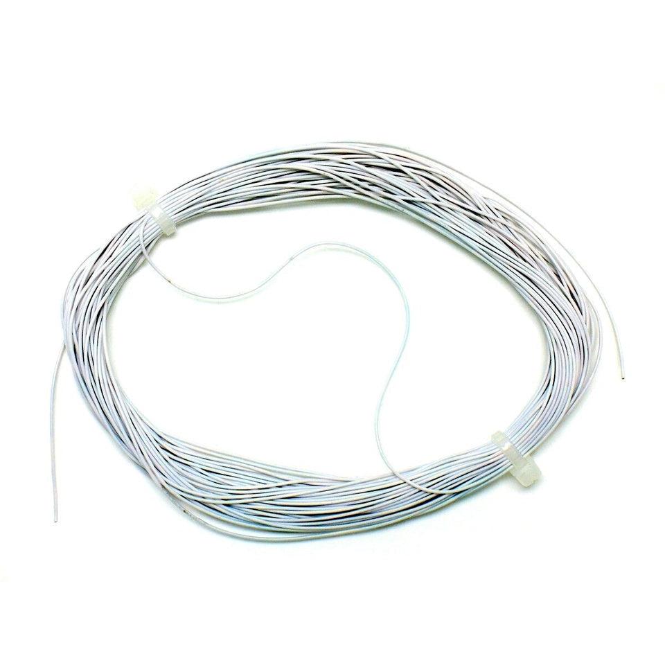 ESU ESU 51940 White Thin Cable 0.5mm x 10m