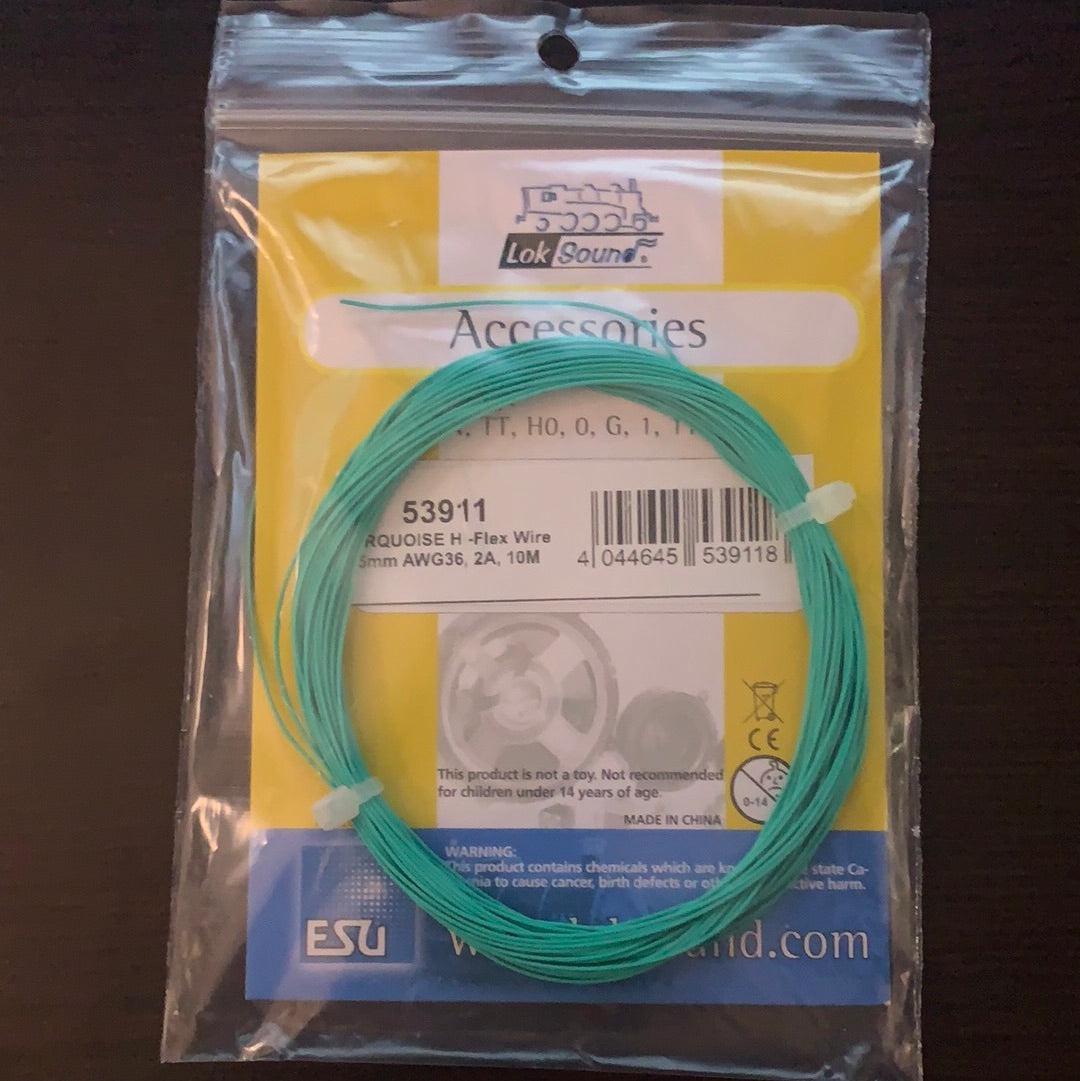 ESU ESU 53911 Turquoise Thin Cable 0.5mm x 10m