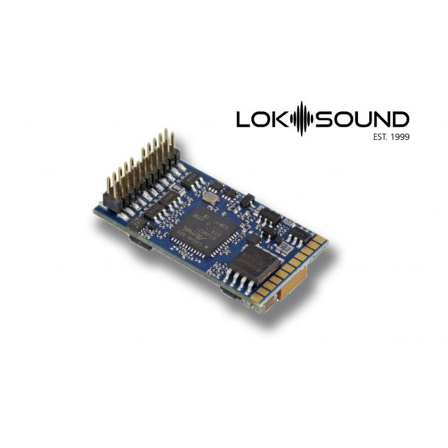 ESU ESU 58412 LokSound 5 DCC/MM/SX/M4 PluX22 Sound Decoder W/ 11x15 Speaker