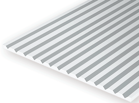 Evergreen Scale Models Styrene V-Groove Evergreen Scale Models 2060 Styrene V-Groove .020 x 6 x 12,.060"